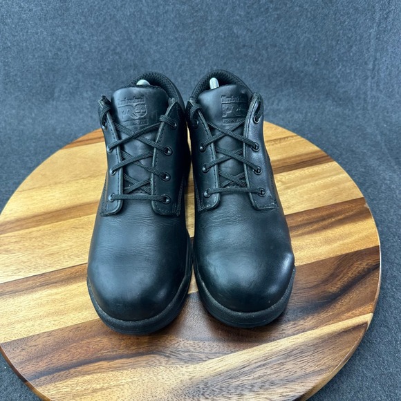 Timberland PRO Titan Mens Work Shoes Sz 9 M Alloy Safety Toe Black Leather main image 4